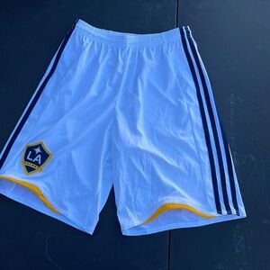 Adidas, LA Galaxy basketball shorts